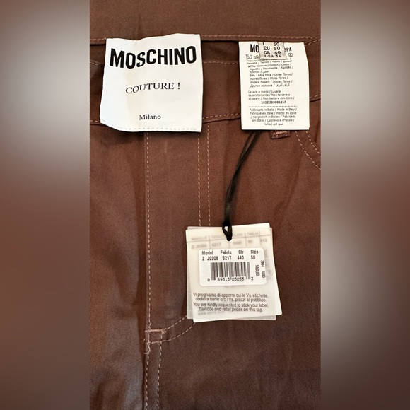 Moschino  Couture Olive trousers. - Picture 11 of 12